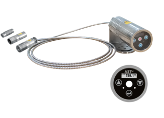Стационарный двухспектральный пирометр AST A250C+ FO PL